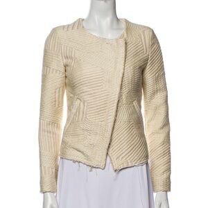 IRO gold and cream jacket. Size FR 34. Size US 2.